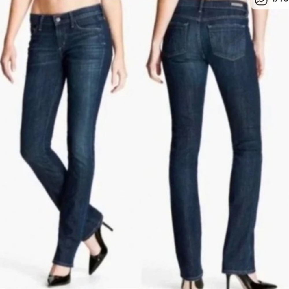 NWOT Citizen of Humanity Ava Low Rise Straigh Leg. Size 27